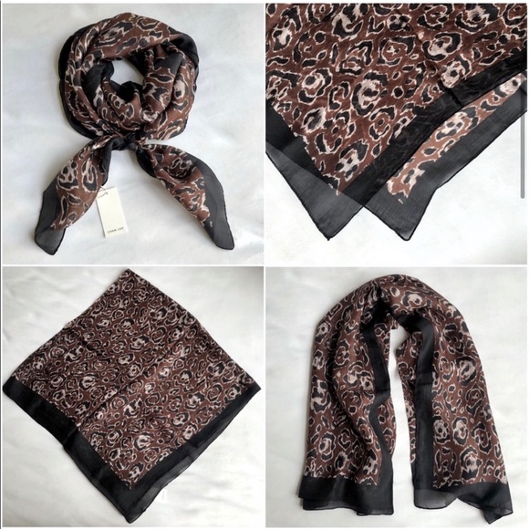 Chan Lulu 100% silk scarf - Picture 2 of 4